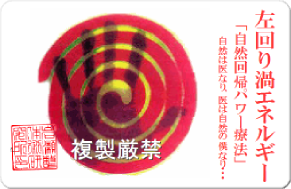 左渦エネルギーパワーシート